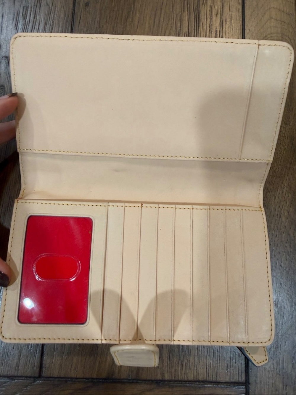 Dooney & Bourke DB Monogram Pink Wallet - Picture 7 of 9